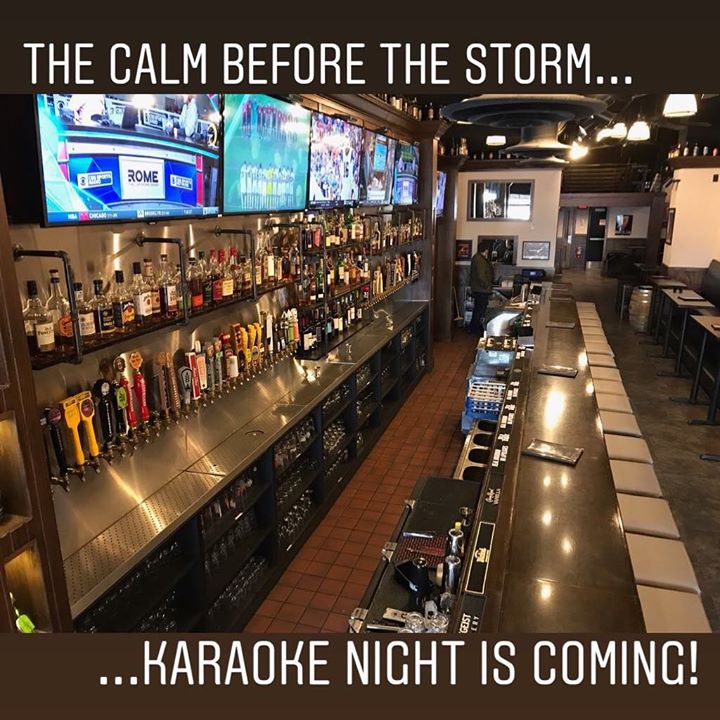 Doors open at 3pm for Cincinnati’s best Happy Hour! Karaoke Night with @djkev528 starts…