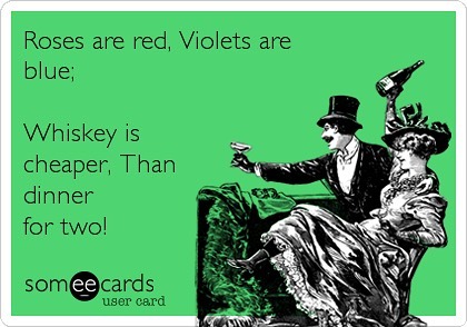 Don’t spend Valentines Day spend it with us and your favorite bottle of whiskey!…