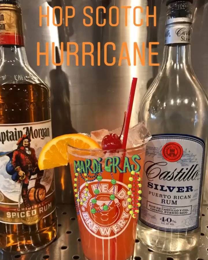 Come and get it! Celebrate Fat Tuesday with the Hop Scotch Hurricane! #mardigras #fattuesday…