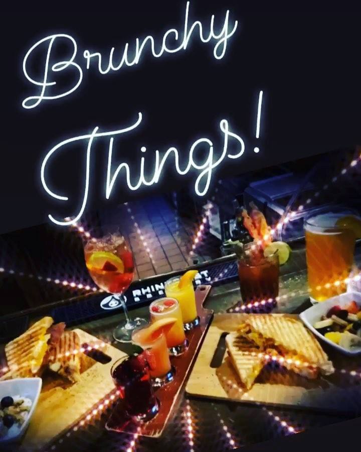 BRUNCH STARTS SATURDAY AT 11am! Come join us. #brunch #mimosaflights #comeparty #hopscotchohio