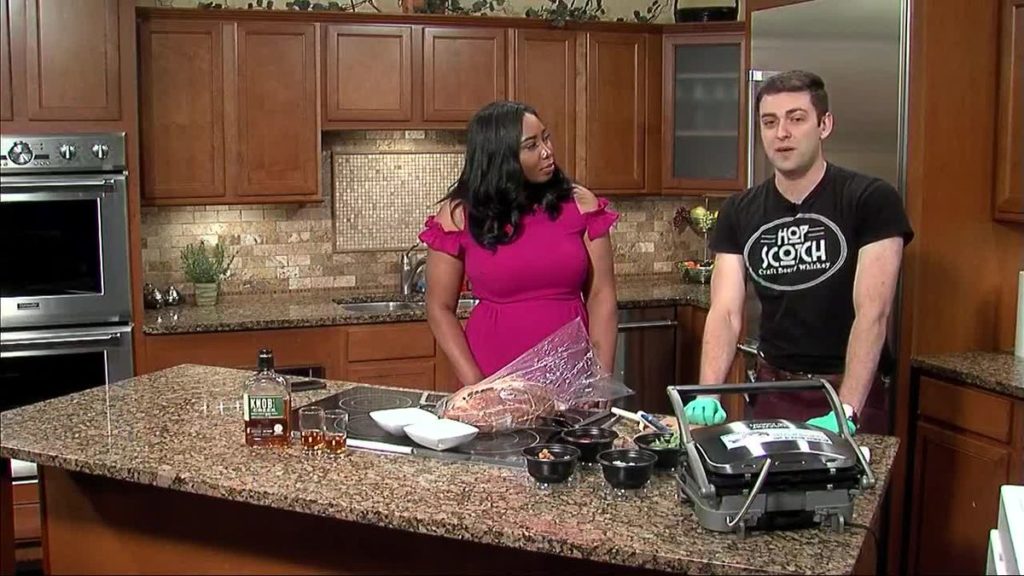 Who is craving a custom #grilledcheese sandwich? Our very own Kyle went on FOX19…