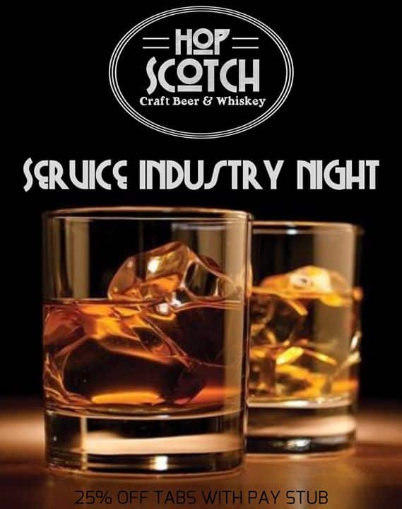 Hey guys, it’s Service Industry Night! That means 25% Off for Industry Employees from…