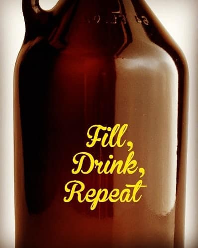 Fill, Drink, Repeat is easy with with 50% off ALL growler fills all month…