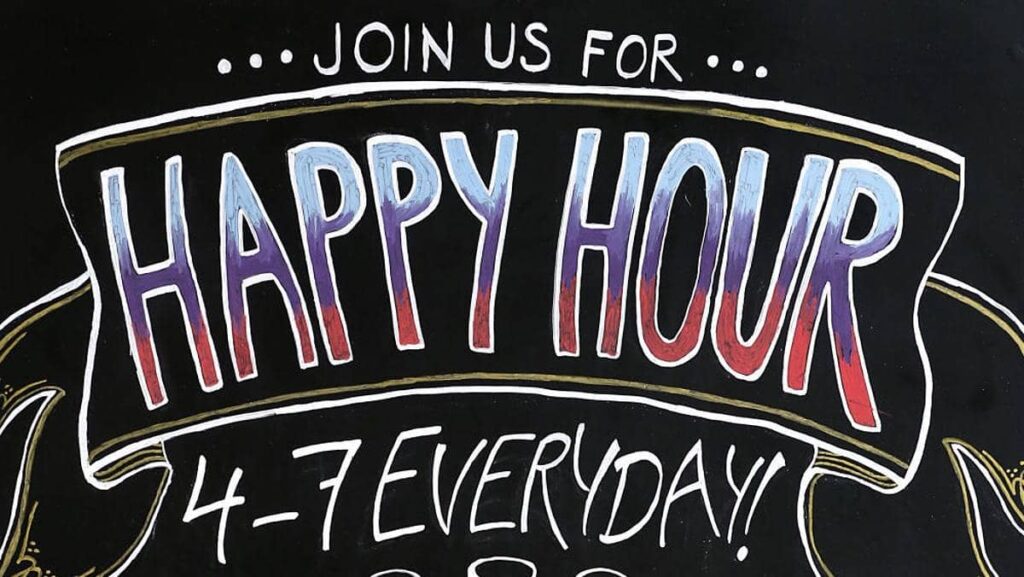 We are ready for the weekend how about you? Happy Hour from 4-7pm with….
